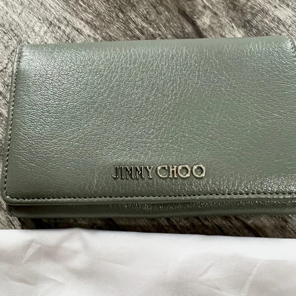 NWOT JIMMY CHOO Marlie 033853 in Verdigris Limited Edition - Picture 2 of 6